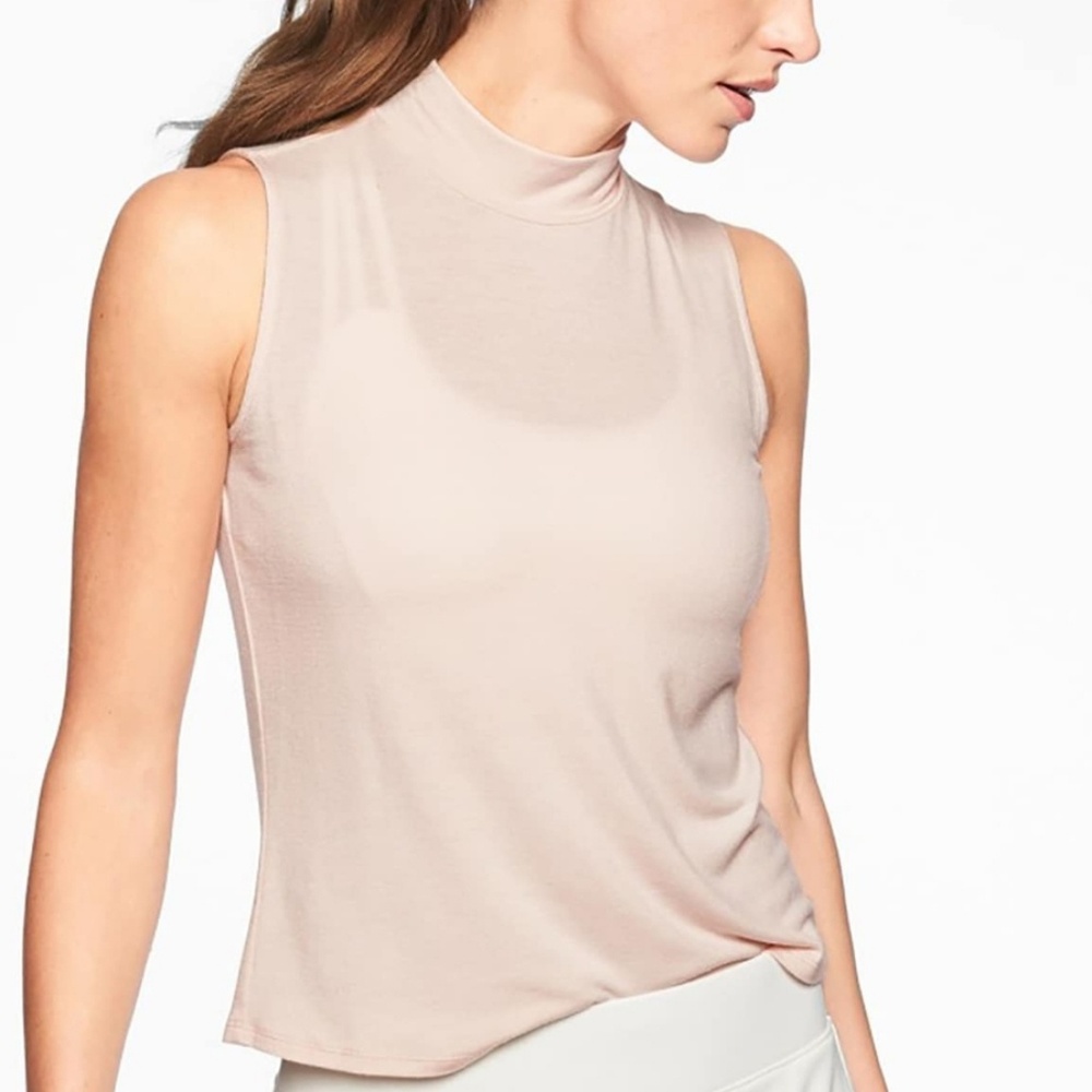 Athleta Threadlight Turtleneck Tank